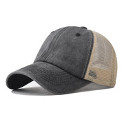 Black with Beige Mesh